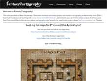 Tablet Screenshot of fantasycartography.com